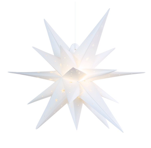 EASY JOY Moravian Star Lantern Outdoor Led Light Happy New Year