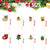 PaperJazz Paper cake toppers for Christmas Party