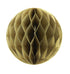 Gold Honeycomb Ball