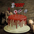 Zombie Party Cake & Cupcake Toppers