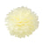 Cream Tissue Paper Pompom 3 in a pack - paperjazz