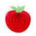 4" Red Apple Shaped Honeycombs Fruit Decoration