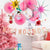 Christmas Party Decoration Set of Hanging Tissue Paper Fans Circle Paper Star - paperjazz
