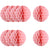 Rose Pink Honeycomb Ball - paperjazz
