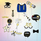 14pcs photo booth props for graduation of 2019 - paperjazz