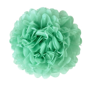 Mint Green Tissue Paper Pompom - paperjazz