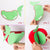 4" Red Apple Shaped Honeycombs Fruit Decoration - paperjazz