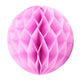 Light Pink Honeycomb Ball - paperjazz